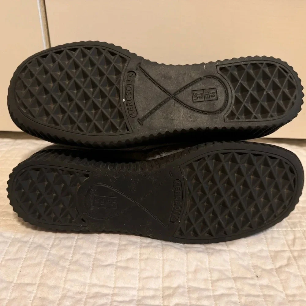 Aerosoles Umpire Wedge Bootie Grey Sz 8.5